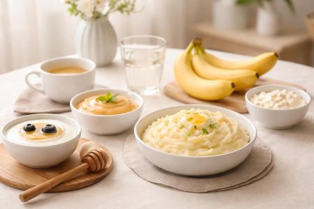 table-yaourt-bananes-puree-ambiance-apaisante